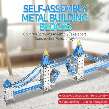 METAL CONSTRUCTION SET LONDON BRIDGE - 588 PCS